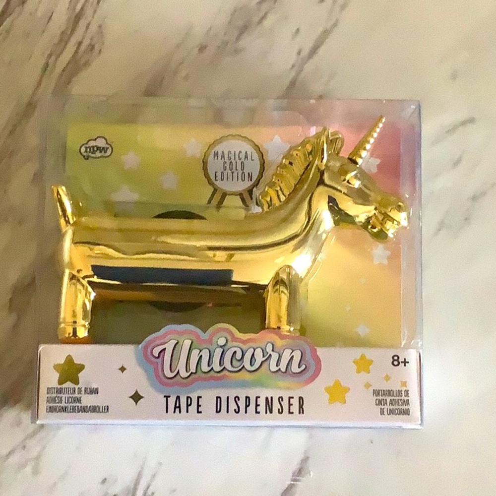 ⚜️Gold Unicorn Tape Dispenser ⚜️